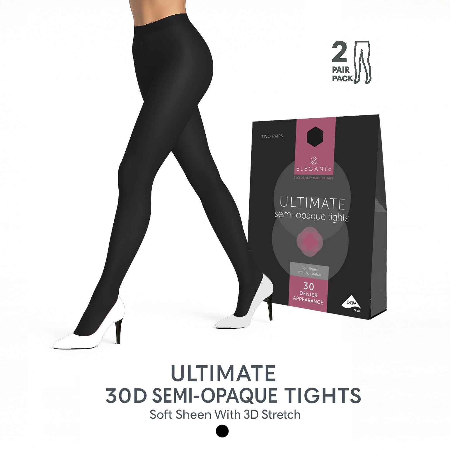 Ultimate 30D Semi-Opaque Tights