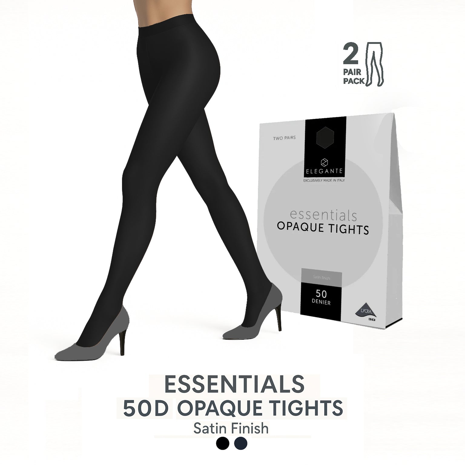 Essentials 50D Opaque Tights